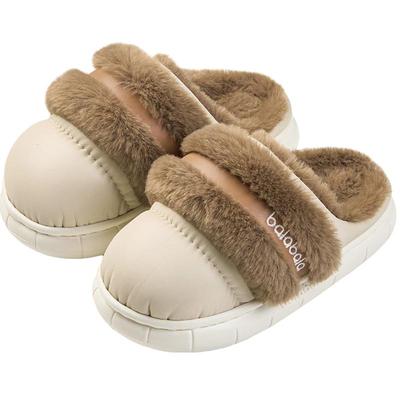 巴拉巴拉拖鞋女童毛绒家居棉拖萌