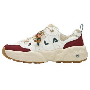 FILA 斐乐官方男鞋MUFFIN XMAS 老爹鞋2026春季新款松饼鞋圣诞版
