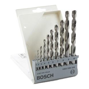 博世Bosch麻花钻头加长多功能锥形钻打孔专用麻花钻头HSS-G