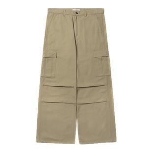 SUPERTOFU高密度田字格面料 直筒宽松 M65工装长裤 SS25