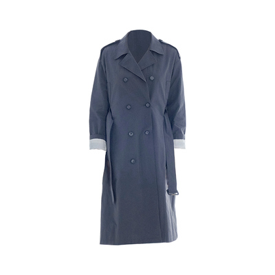 伊纱贝莲春秋新款中长款风衣