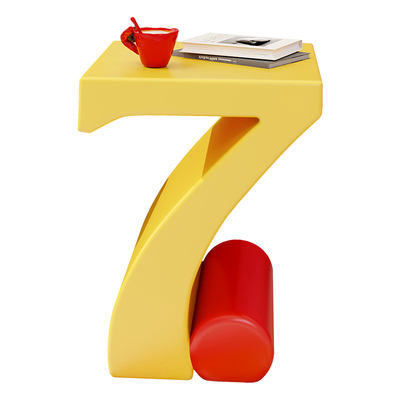 奶油风创意卡通茶几置物架