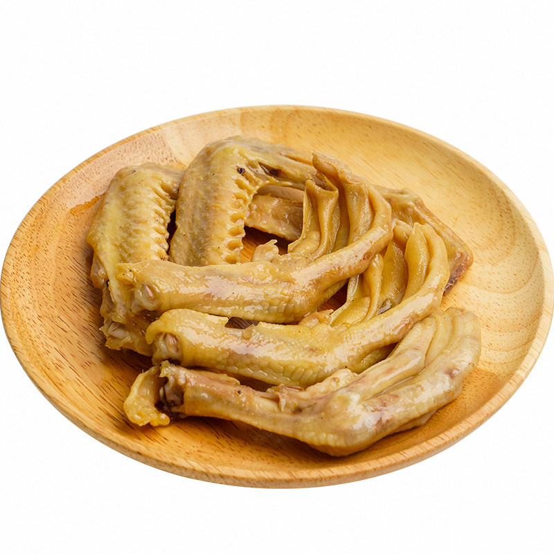 赵鸭子藤椒鸭脚鸭翅开袋即食零食