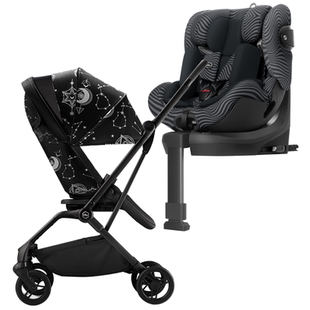 HBR虎贝尔超值套餐Alfa智能通风安全座椅宝宝婴儿推车轻便折叠