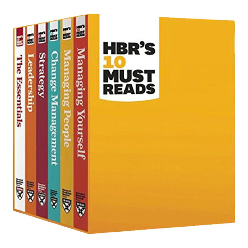 哈佛商业评论管理必读6册套装 英文原版 HBR's 10 Must Reads Boxed Set 6 Books 企业管理 经管 英文版进口原版英语书籍