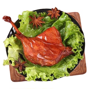 乡巴佬风味大鸭腿整箱批发盐焗味香辣味开袋即食熬夜加班出行顶饿