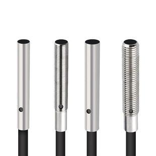 超小型M5M4M3接近开关M8电感式传感器NPN三线常开闭24v金属直流12