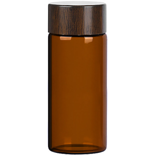 德国小号便携茶叶罐高硼硅玻璃咖啡粉迷你密封分装空瓶食品级避光