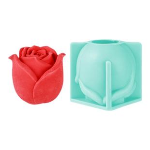 玫瑰花蛋糕模具甜品巧克力法式慕斯情人节蛋糕巧克力七夕硅胶磨具