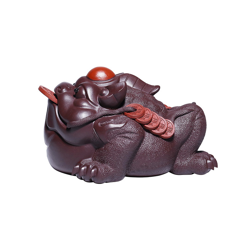 紫砂茶宠精品可养小摆件高档茶玩