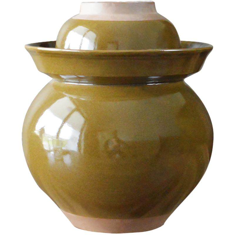 泡菜坛子家用土陶四川小号老式陶瓷加厚密封大口大容量酸菜腌菜罐
