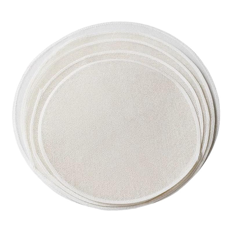 加厚家用蒸笼布棉纱食品级不粘圆形学校屉布笼布蒸包子蒸笼垫馒头