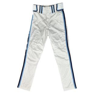 美规 职业棒球裤垒球裤 直筒长裤 白色灰色条纹 特大码宽松 成人