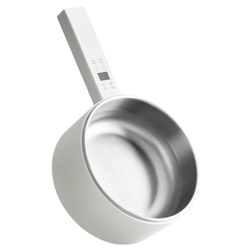 olayks立时0涂层不锈钢电煮锅家用宿舍学生多功能小型电锅电炒锅