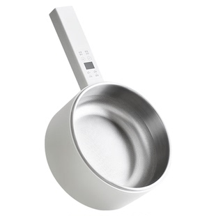 olayks立时0涂层不锈钢电煮锅家用宿舍学生多功能小型电锅电炒锅