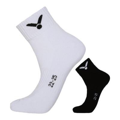 victor胜利男女毛巾底羽毛球袜