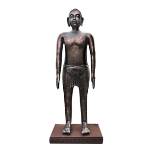 仿古铜制针灸铜人模型人体经络穴位铜人高175厘米铜像