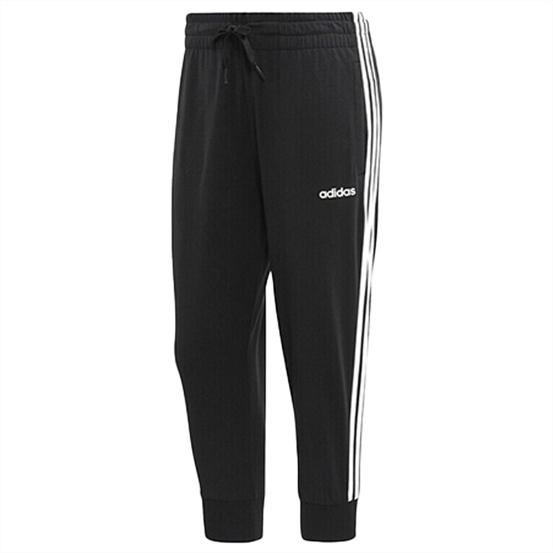 Adidas/阿迪达斯正品女子三条纹透气舒适休闲运动七分裤 DP2396