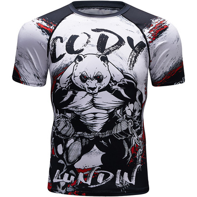 巴西柔术防磨短袖训练mmarash