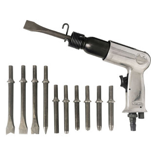 共工气铲刹车片气锤150/190/250广告铆钉锤石膏铲小型风镐 焊渣铲