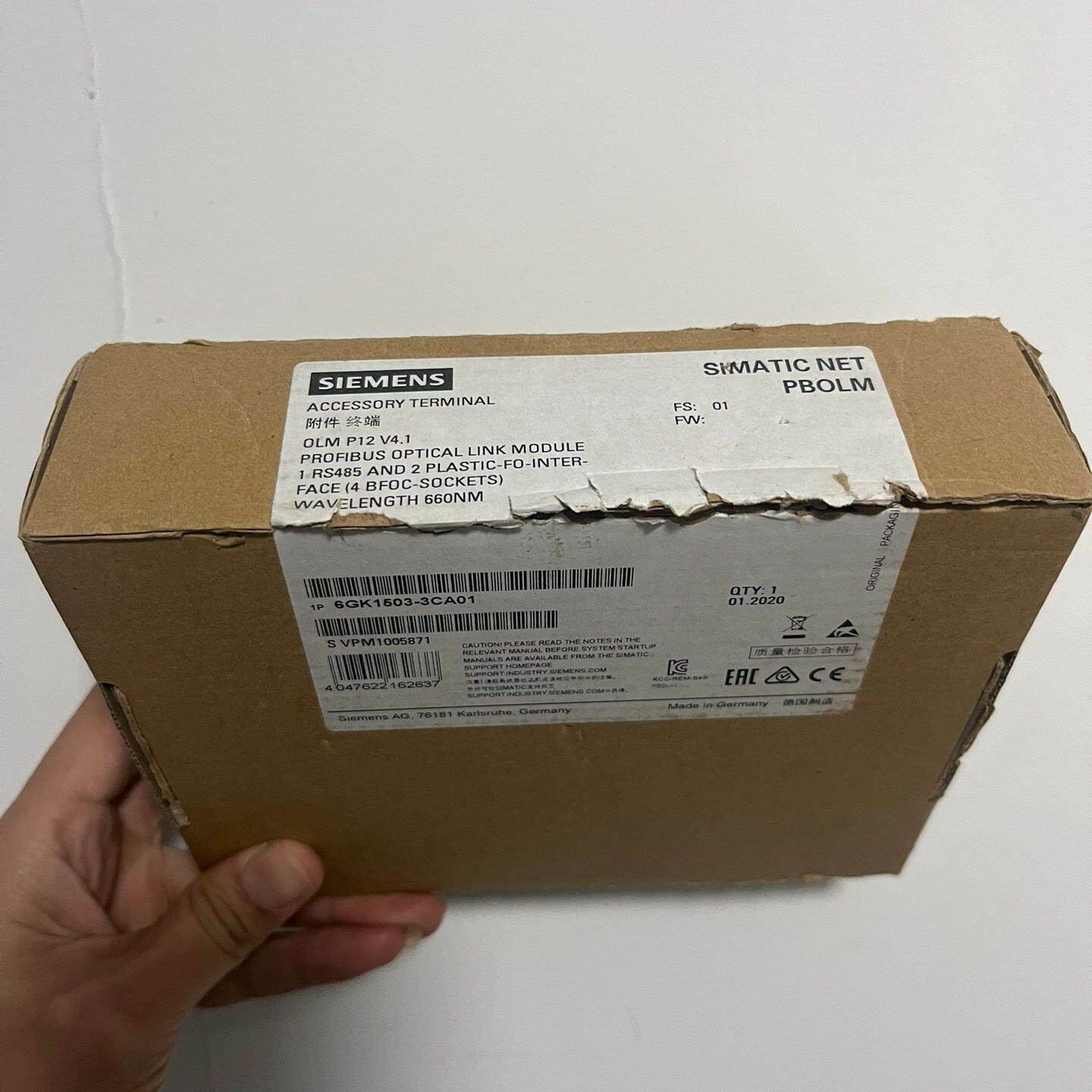 西门子光纤模块 6GK1503-3CA01 西门子光纤模块、