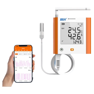 精创温湿度记录仪GSP-8G远程温湿度计报警器远程监控养殖大棚专用