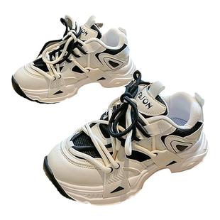 女童运动鞋新款春季鞋子儿童老爹鞋增高爆款轻便跑步鞋中大童百搭