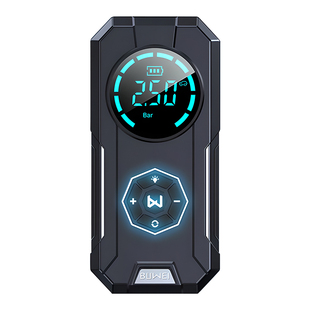 车载充气泵汽车轮胎打气泵电动打气筒带测胎压便携式高压无线车轮