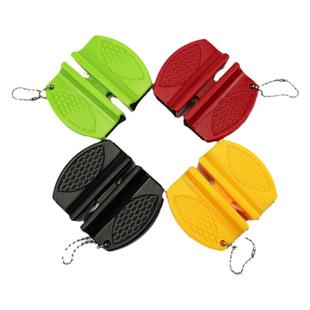 小磨刀石 迷你快速磨刀器 便携户外式 粗细多功能磨刀石