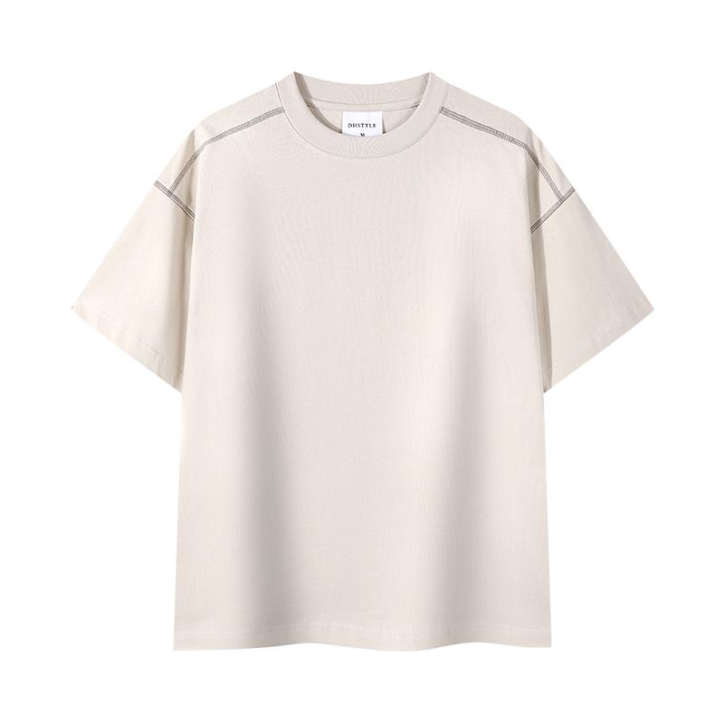 短袖t恤定制印logo工作服文化衫