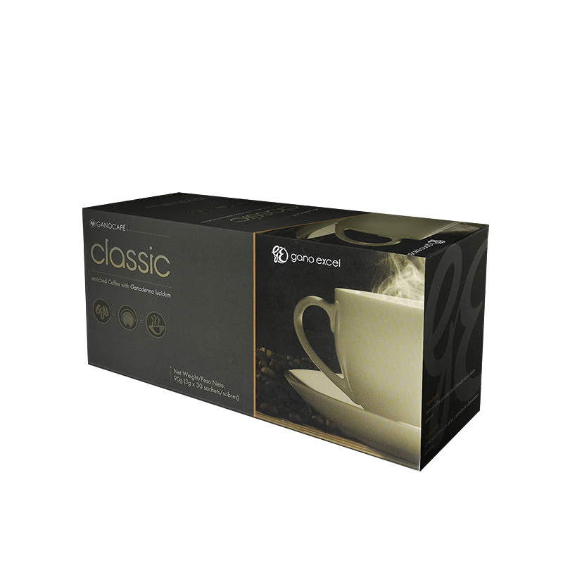 美国gano Excel赤点灵芝黑咖啡ganoexcel灵芝咖啡