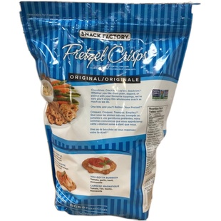 2袋9.5折加拿大直邮代购 Snack Factory 香脆薄酥饼干 737g/袋