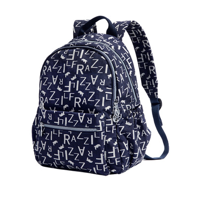 法姿休闲女背包涤纶小书包轻便