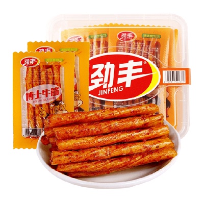 劲丰博士素牛筋面辣条休闲小零食