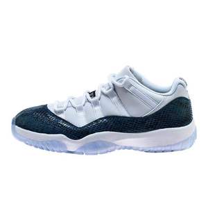 AIR JORDAN 11 Low AJ11 蓝蛇白蛇粉蛇 爆裂纹低帮篮球鞋CD6846