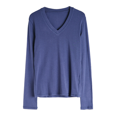 v领打底t恤基础简约自留实穿修身