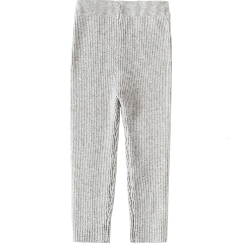 儿童羊绒裤加厚女童羊毛裤男童冬季宝宝保暖裤中大童打底裤毛线裤