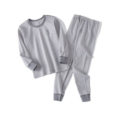 日系儿童秋衣秋裤男童女童内衣套装初中小学生生A类纯棉睡衣保暖