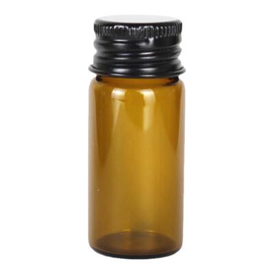 茶色小瓶 液体分装瓶 药丸瓶 玻璃密封瓶子 药粉瓶5/10/15ml