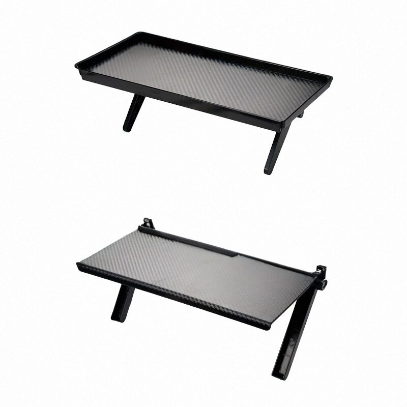 电视机机顶盒置物架免打孔路由器遥控盒子置物架显示器上托架电脑