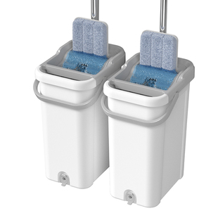 懒人拖把家用一拖净2026新款免手洗平板拖布地拖水桶一体拖地神器