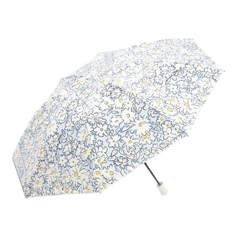新品天堂伞黑胶防晒防紫外线遮阳伞晨光遮阳太阳伞晴雨伞两用男女