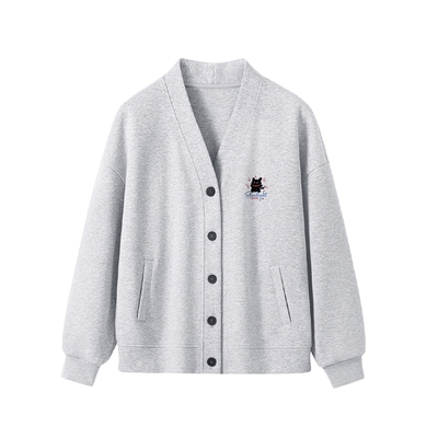 真维斯开衫外套女2025新时尚卫衣