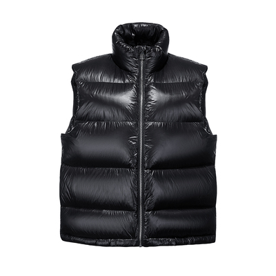 雅鹿立领羽绒马甲时尚叠穿保暖