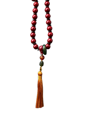 属羊人2026年易明开居麟龟赐瑞吉贵宏吊坠黑曜石转运珠吉祥物项链