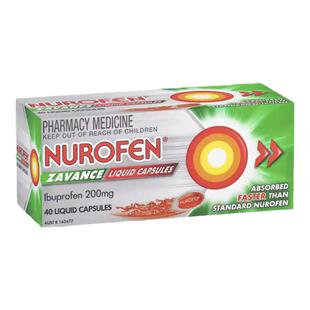 澳洲Nurofen布洛芬消炎止痛退烧片