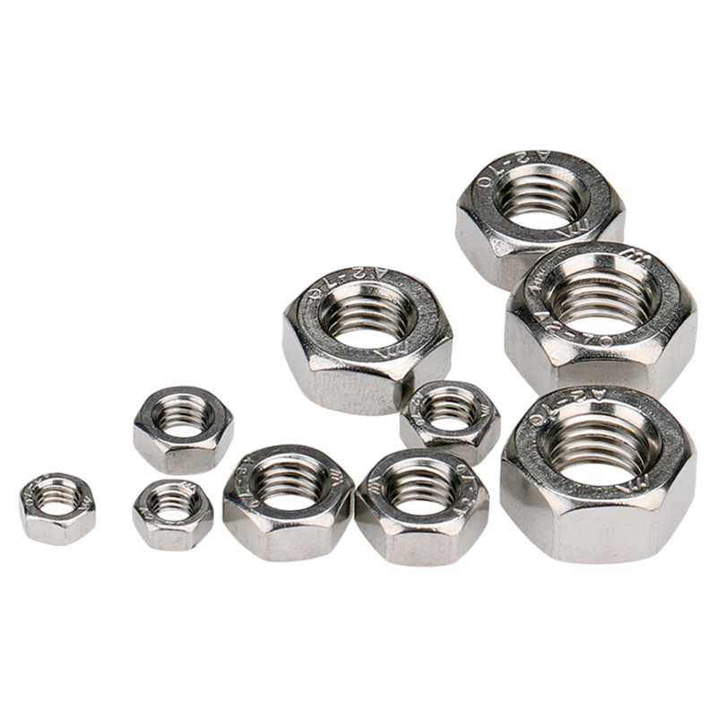 304不锈钢螺母\六角螺帽 螺丝帽M1.6M2M3M4M5M6M8M10M12M14M16-33