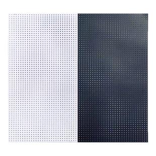 无边框圆孔洞洞板置物架货架多功能收纳挂袜子饰品五金工具挂板墙