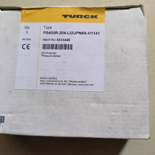 议价PS400R-304-LI2UPN8X-H1141 图尔克TURCK压力开关 6833448
