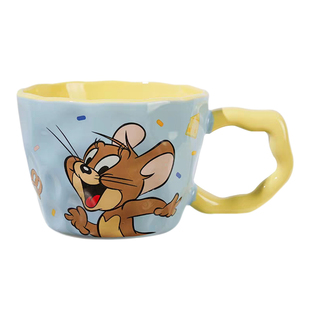 猫和老鼠联名马克杯女高颜值可爱情侣水杯家用早餐陶瓷杯生日礼物